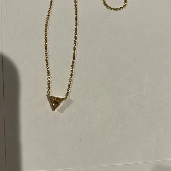 Hearts on Fire Triplicity Triangle Pendant in Yellow Gold - Picture 6 of 9